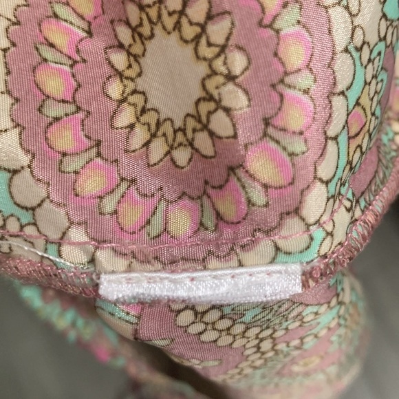 Aiala Boutique NWT Wide Leg Mandela Print Boho Spaghetti Straps Jumpsuit Onesize - Picture 8 of 12